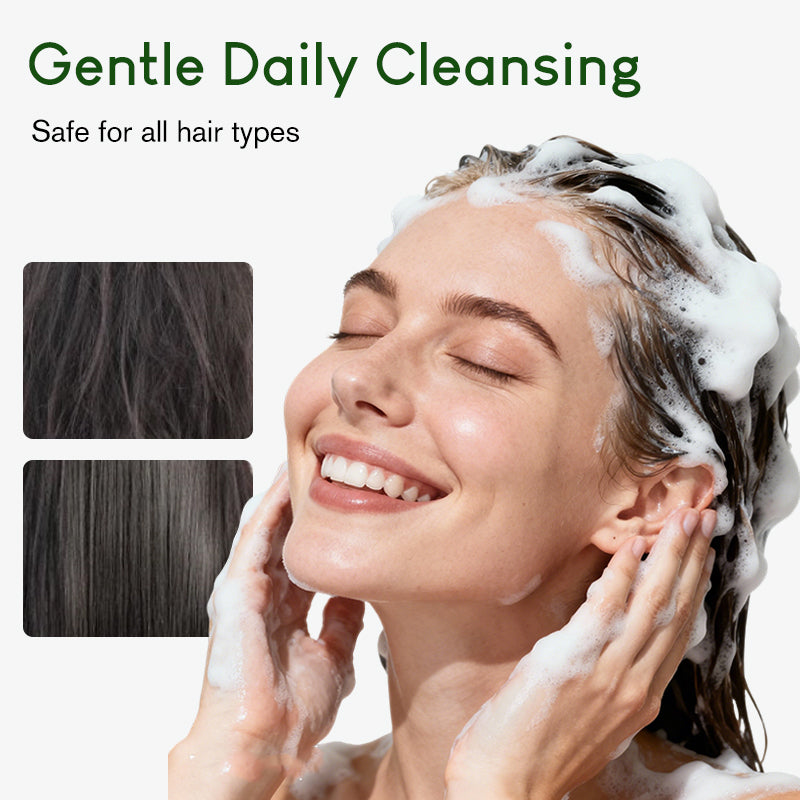 ✨ Shampooing hydratant aux acides aminés et au romarin — Nourrit le cuir chevelu, renforce chaque mèche ✨