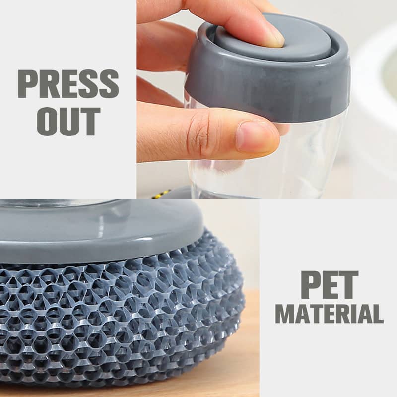 💐50% DE RÉDUCTION ! Brosse de Cuisine Polyvalente – Douce avec les Poêles Antiadhésives, Design Pratique 🌟🍳【Offre Limitée】