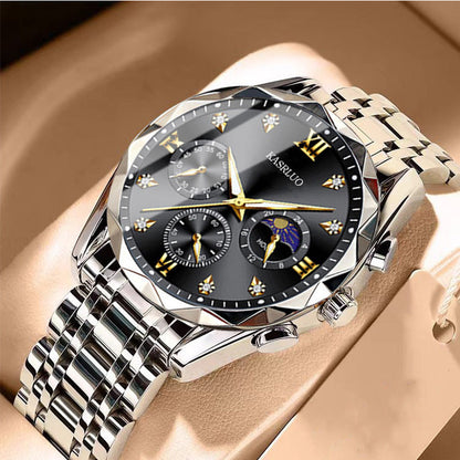 🔥65 % de réduction ! Montre à quartz étanche pour homme – Design élégant, mouvement précis & bracelet en acier inoxydable ⌚💼