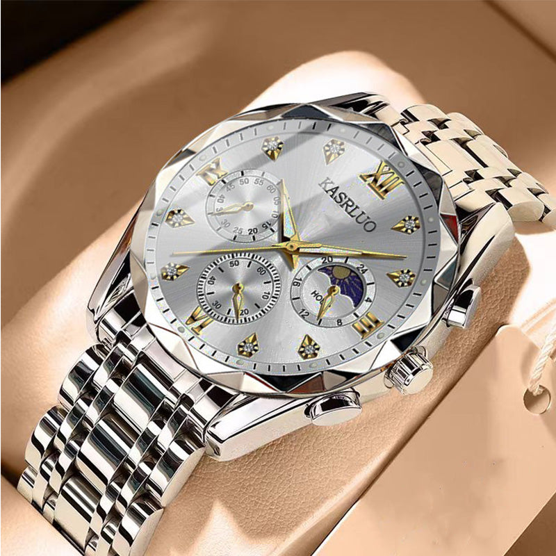 🔥65 % de réduction ! Montre à quartz étanche pour homme – Design élégant, mouvement précis & bracelet en acier inoxydable ⌚💼
