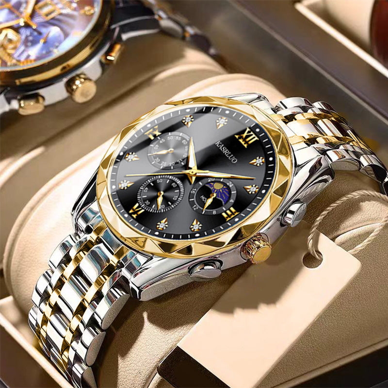 🔥65 % de réduction ! Montre à quartz étanche pour homme – Design élégant, mouvement précis & bracelet en acier inoxydable ⌚💼