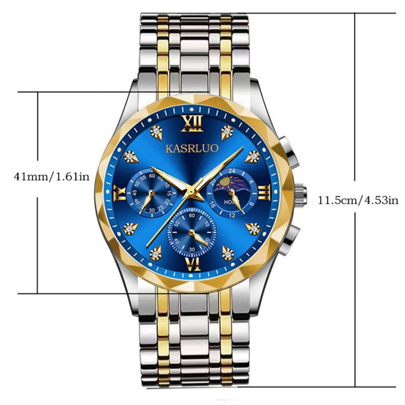 🔥65 % de réduction ! Montre à quartz étanche pour homme – Design élégant, mouvement précis & bracelet en acier inoxydable ⌚💼