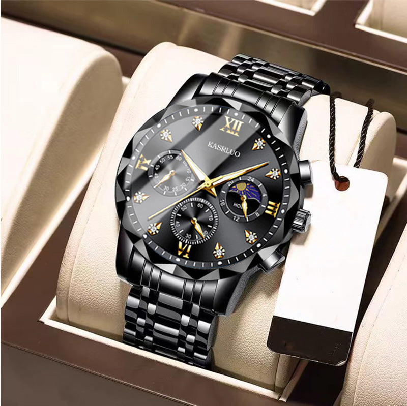 🔥65 % de réduction ! Montre à quartz étanche pour homme – Design élégant, mouvement précis & bracelet en acier inoxydable ⌚💼