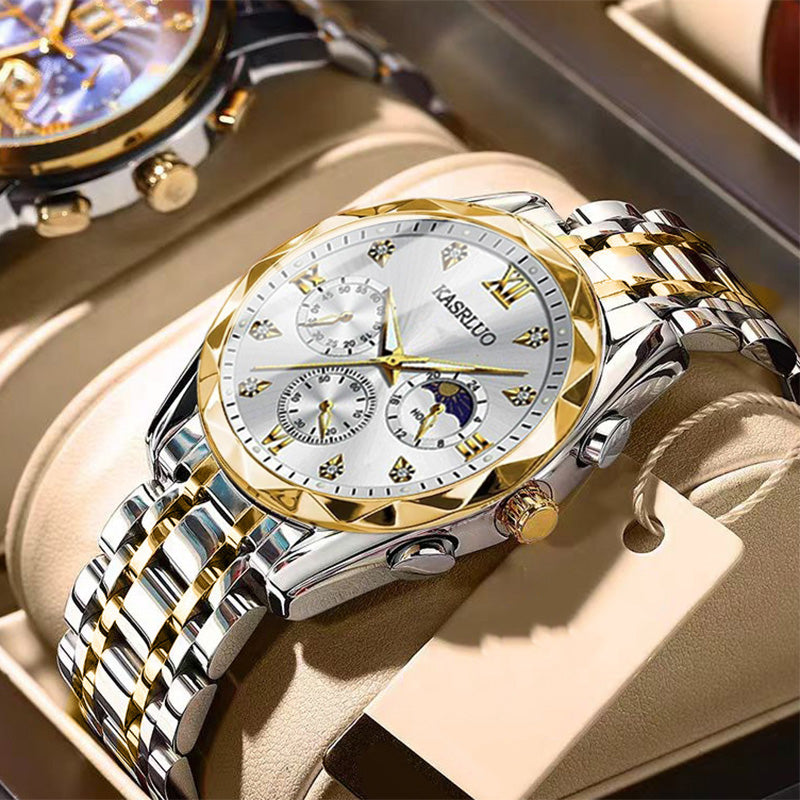 🔥65 % de réduction ! Montre à quartz étanche pour homme – Design élégant, mouvement précis & bracelet en acier inoxydable ⌚💼