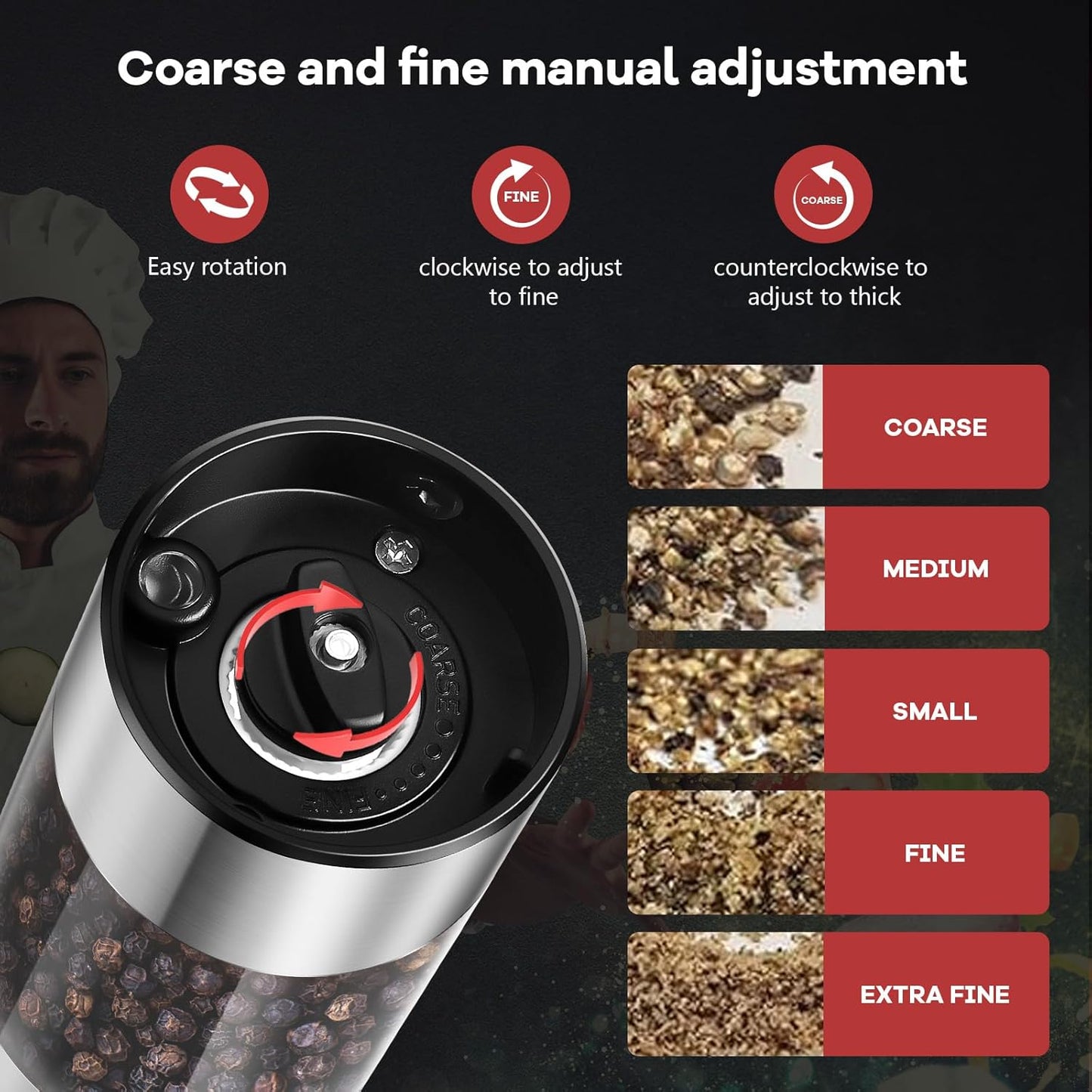 🔥Offre spéciale à durée limitée 🔥 54 % de réduction 🔥 Broyeur à épices électrique pour la cuisine