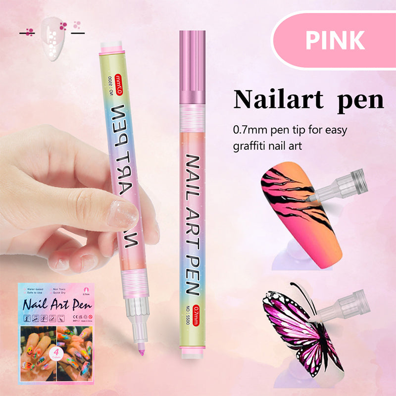 🔥 VENTE LIMITÉE 49 % DE RÉDUCTION ! 🎄 Promotion Exceptionnelle de Noël – Kit de 12 Stylos Professionnels pour Nail Art, pointe ultra-fine & séchage rapide 💅✨