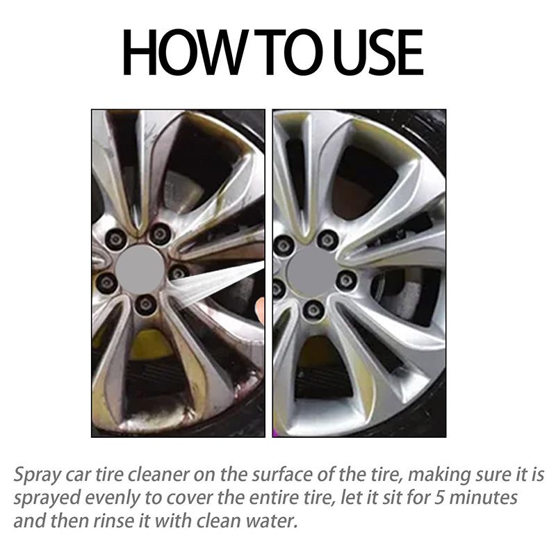 🚗 ACHETEZ 2 OBТENEZ 1 GRATUIT ! 🔥 Nettoyant pour Roues de Voiture - Élimine les Graisses et Saletés, Pour des Jantes Éclatantes ✨