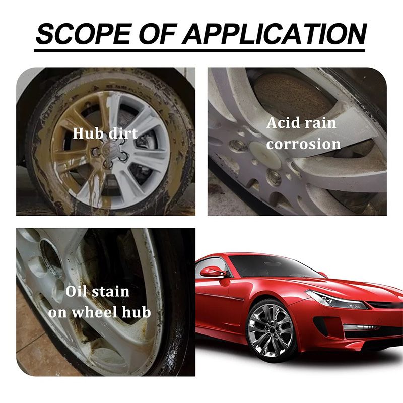 🚗 ACHETEZ 2 OBТENEZ 1 GRATUIT ! 🔥 Nettoyant pour Roues de Voiture - Élimine les Graisses et Saletés, Pour des Jantes Éclatantes ✨