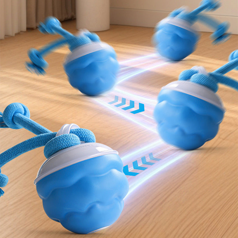 ⛄🎁Compagnon de Fêtes：62 % de réduction !!!  💖🐾Balle Interactive Électronique Apaisante pour Animaux de Compagnie – Trois Modes, Évitement des Obstacles & Plus! 🐶💡