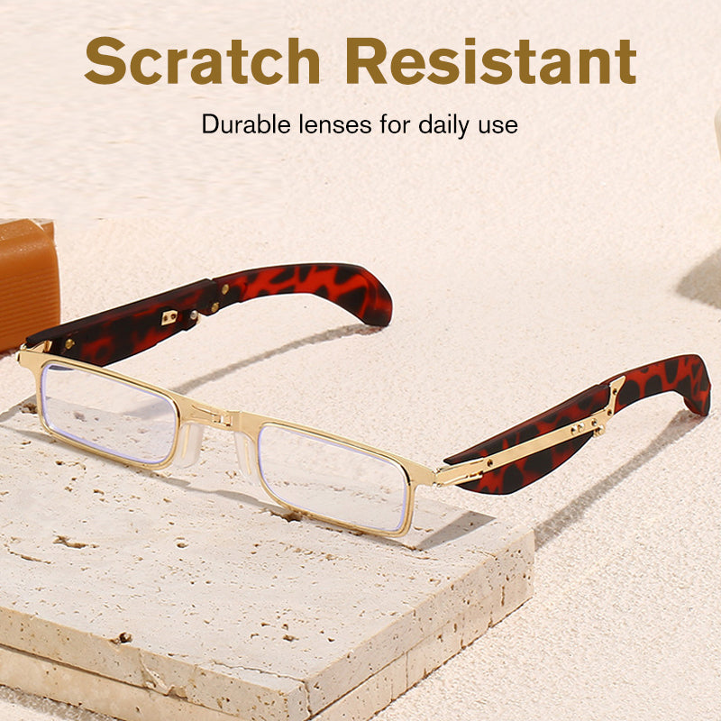 👓 50% DE RÉDUCTION! 💡 Lunettes de Lecture Anti-Lumière Bleue – Pliables avec Étui, Léger & Confortable pour une Utilisation Prolongée 📖