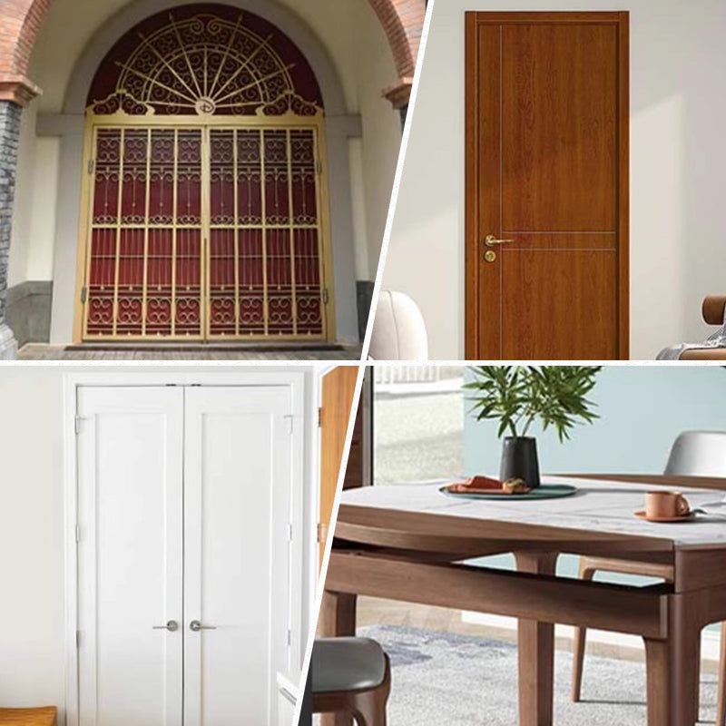 📢📢50 % de réduction !!!🎅Charnière de porte à ressort de fermeture automatique (équipée de vis)