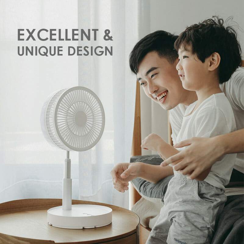 🎄 Promotion Spéciale Noël -50％ ！🔥Mini ventilateur télescopique pliant😍
