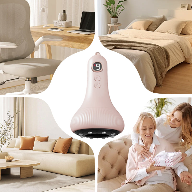 Appareil de massage intelligent par ventouses et grattage