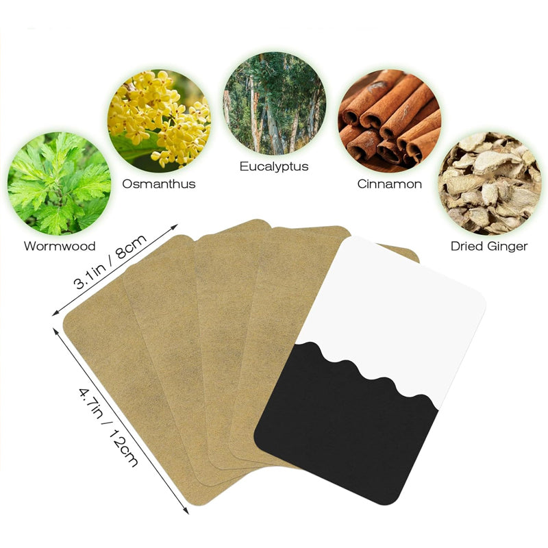 Patchs anti-douleur au gingembre