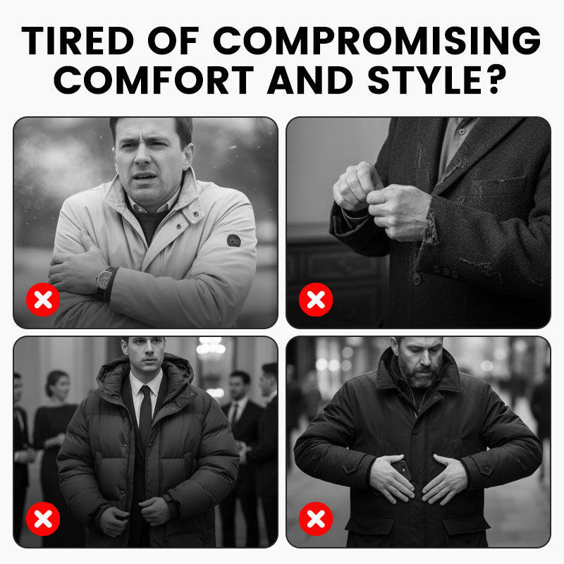 🧥 50% DE RÉDUCTION ! 🎉 Manteau d‘Hiver – Chaud, Confortable & Coupe Décontractée 📦