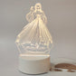 🙏Veilleuse LED acrylique inspirante à thème religieux✝️Lampe de prière de la Vierge