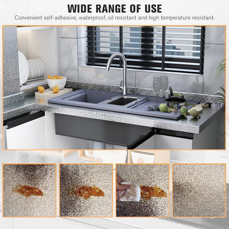 🎁 ACHETEZ 2, OBTENEZ 1 GRATUIT ! ✨ Papier Peint Cuisine – Aluminium, Adhésif, Facile ✨
