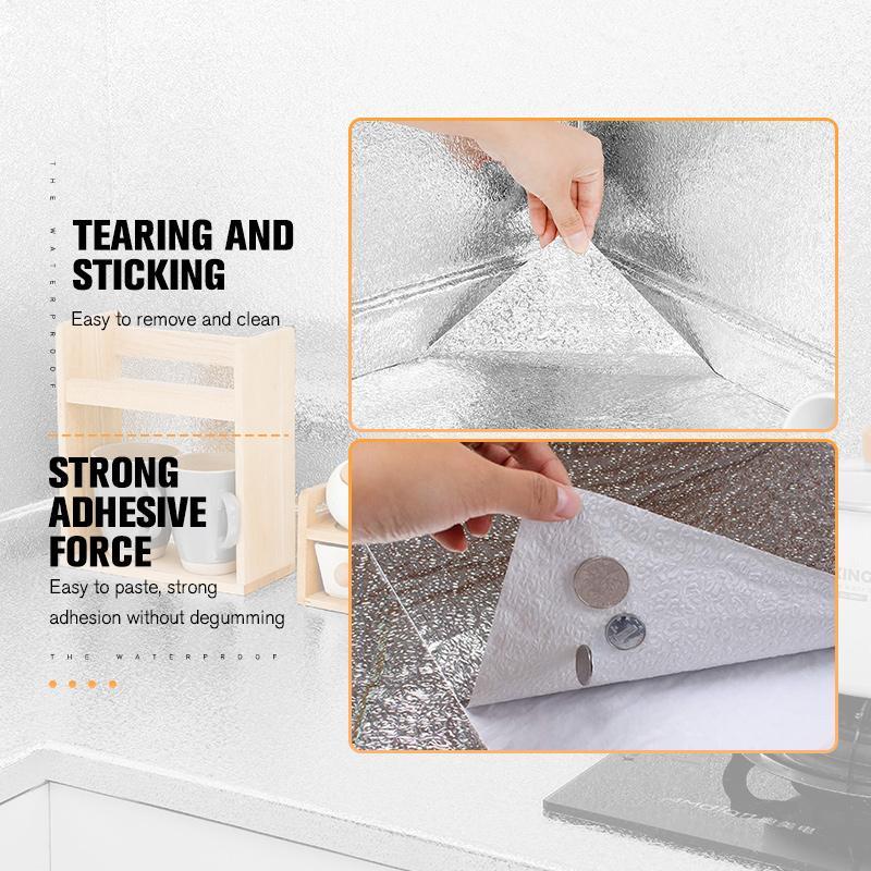 🎁 ACHETEZ 2, OBTENEZ 1 GRATUIT ! ✨ Papier Peint Cuisine – Aluminium, Adhésif, Facile ✨