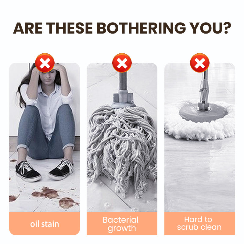 Balai-serpillère plat jetable électrostatique