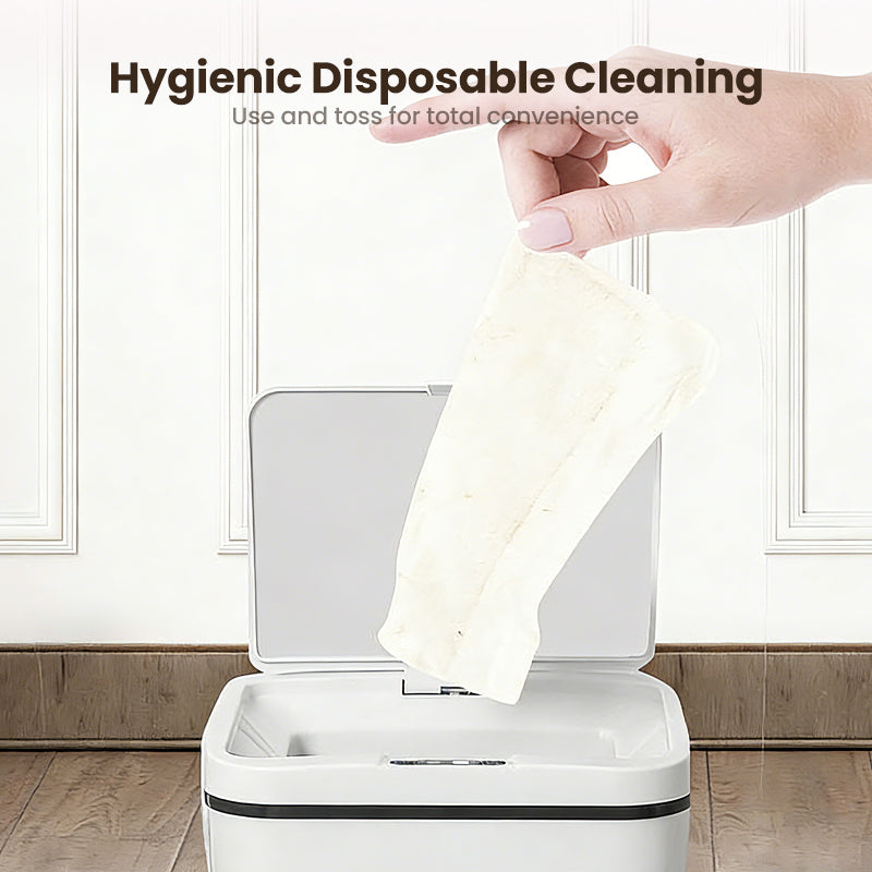 Balai-serpillère plat jetable électrostatique