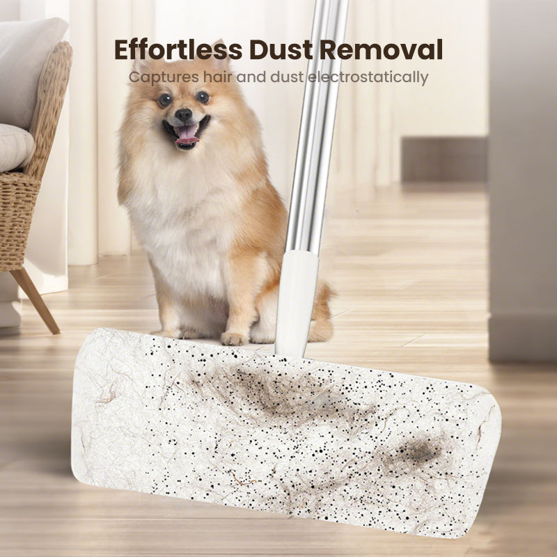 Balai-serpillère plat jetable électrostatique