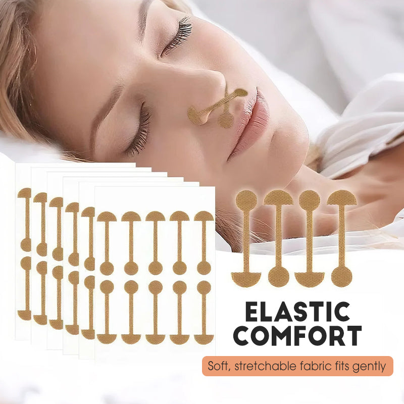Patch nasal élastique en forme d'haltère