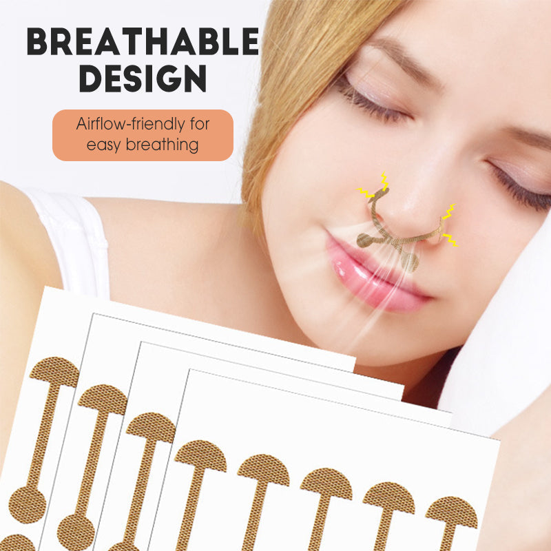 Patch nasal élastique en forme d'haltère