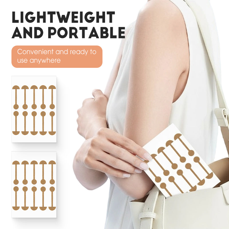 Patch nasal élastique en forme d'haltère