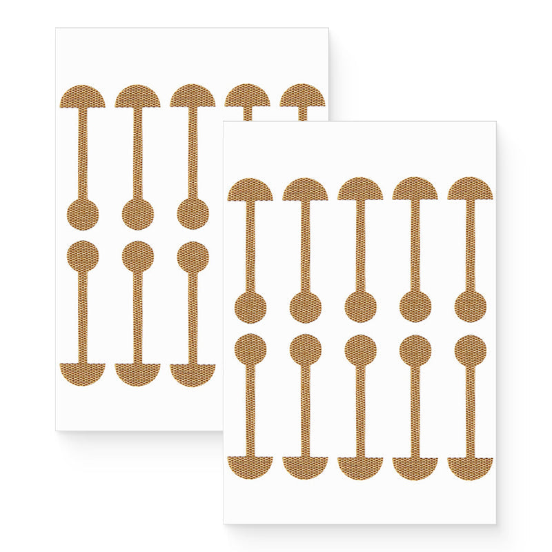 Patch nasal élastique en forme d'haltère