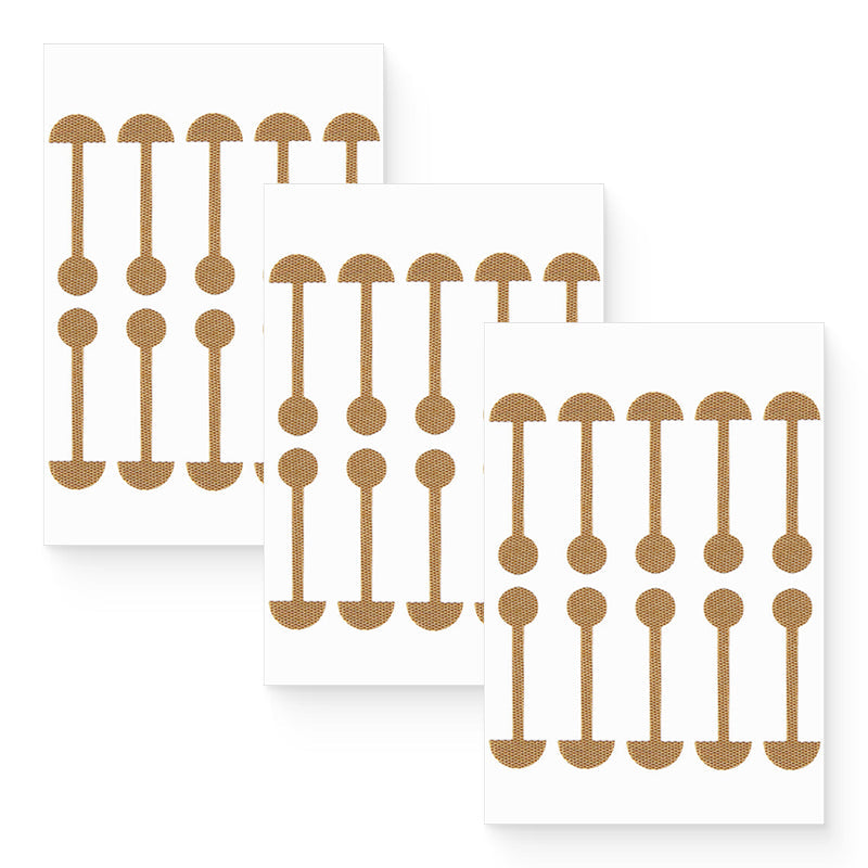 Patch nasal élastique en forme d'haltère