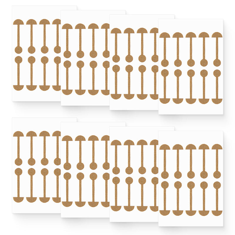 Patch nasal élastique en forme d'haltère