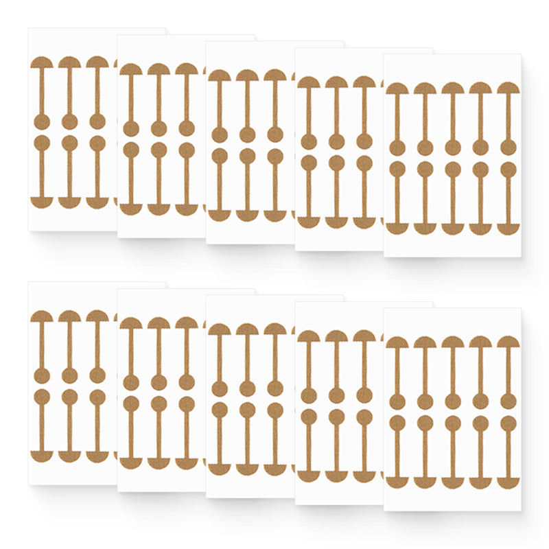 Patch nasal élastique en forme d'haltère