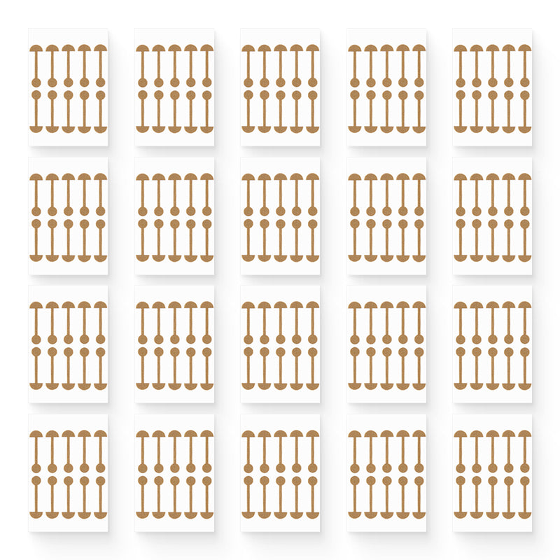 Patch nasal élastique en forme d'haltère