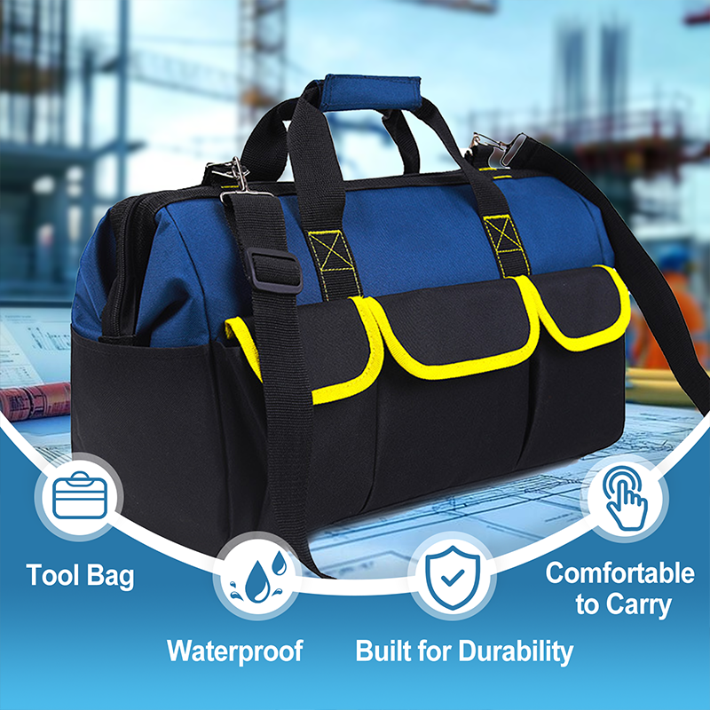 Sac à outils robuste avec bandoulière