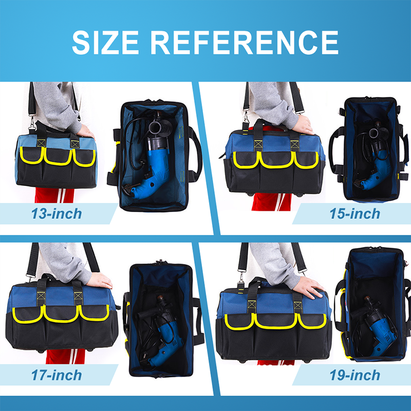 Sac à outils robuste avec bandoulière