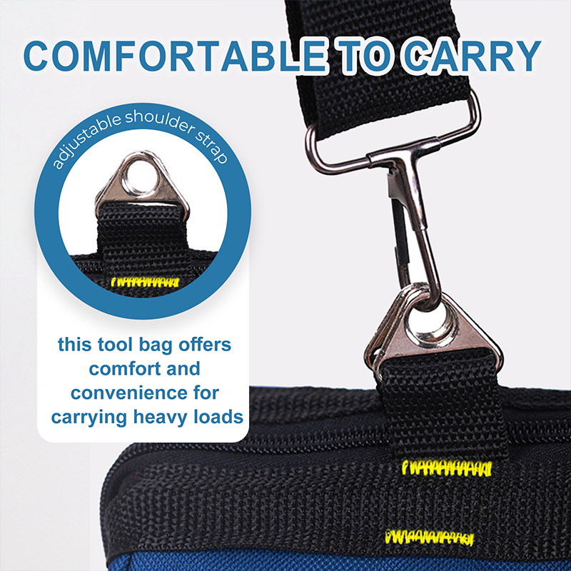 Sac à outils robuste avec bandoulière