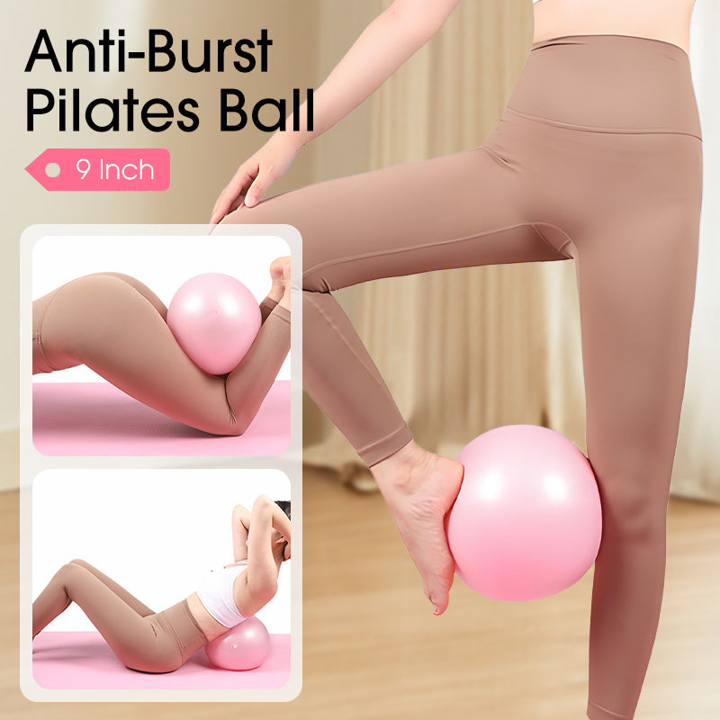 🤸‍♀️ 70% DE RÉDUCTION ! ⚽ Ballon Pilates 9 Pouces – Anti-Éclatement, Pompe Incluse & Idéal pour Fitness 📦💪