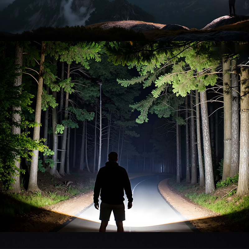 Blade Warrior - Lampe torche tactique multifonction (1700 lumens)