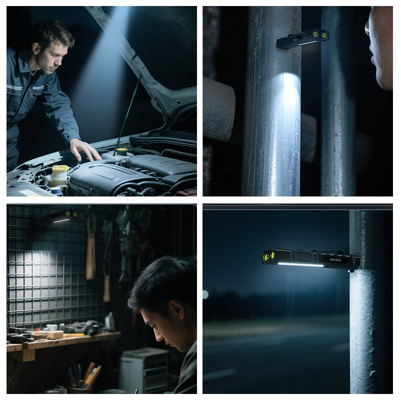 Blade Warrior - Lampe torche tactique multifonction (1700 lumens)