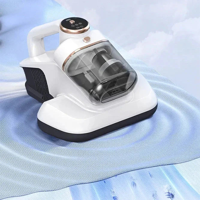 Aspirateur à double bac à poussière pour l'élimination des acariens