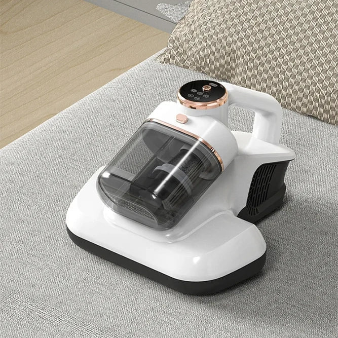 Aspirateur à double bac à poussière pour l'élimination des acariens