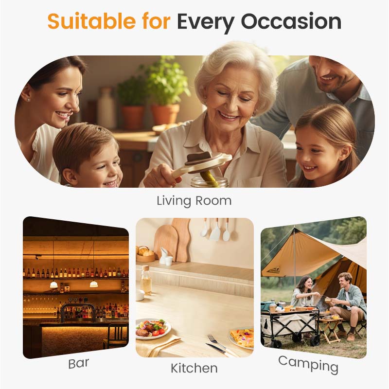 Ouvre-pot multifonctionnel 4 en 1 sans effort