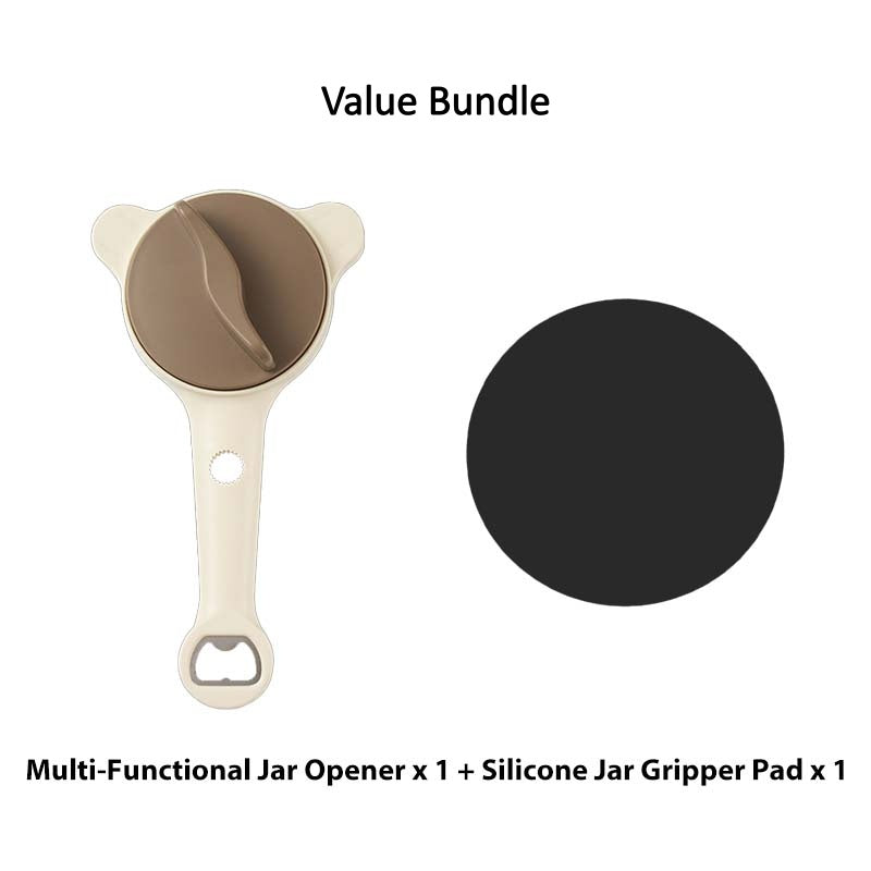Ouvre-pot multifonctionnel 4 en 1 sans effort