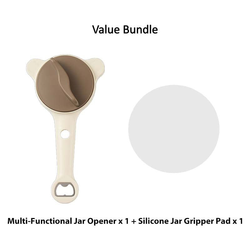 Ouvre-pot multifonctionnel 4 en 1 sans effort