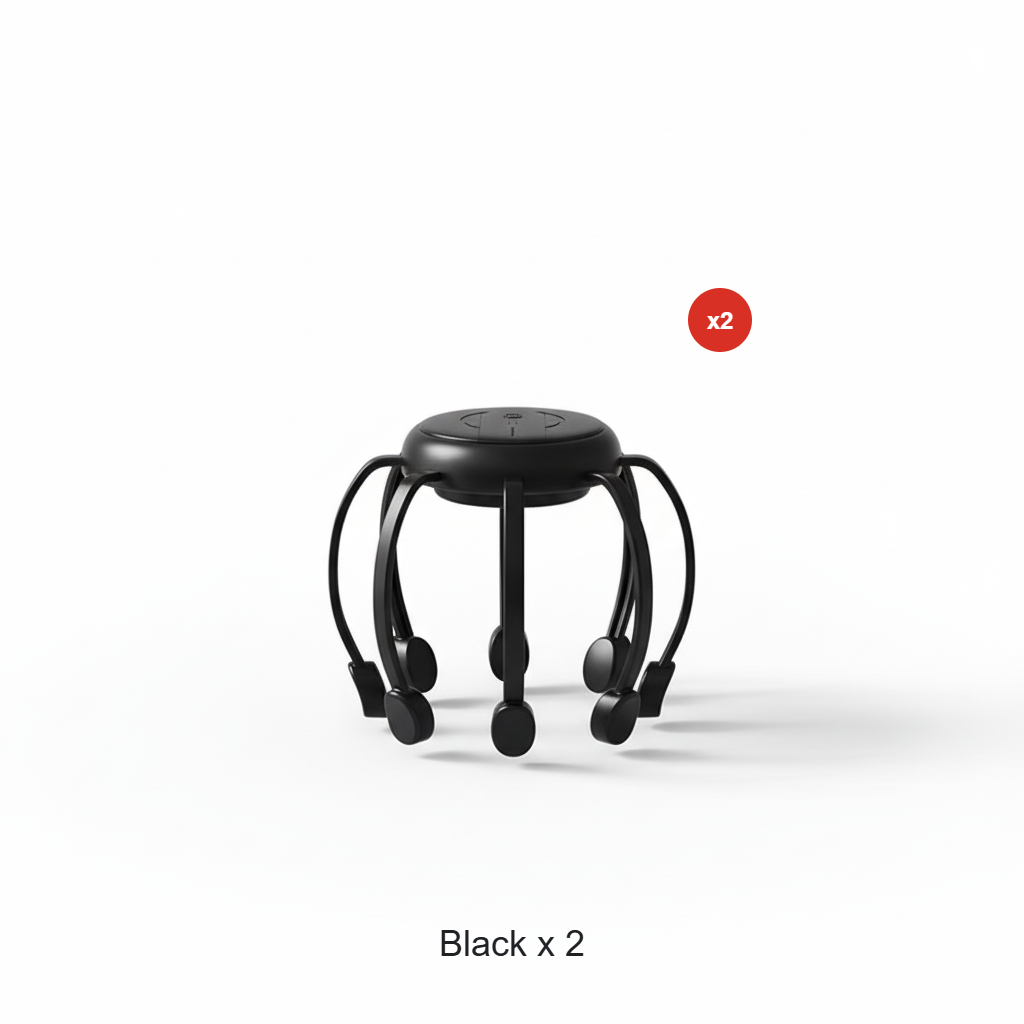 Masseur de tête intelligent en forme de pieuvre