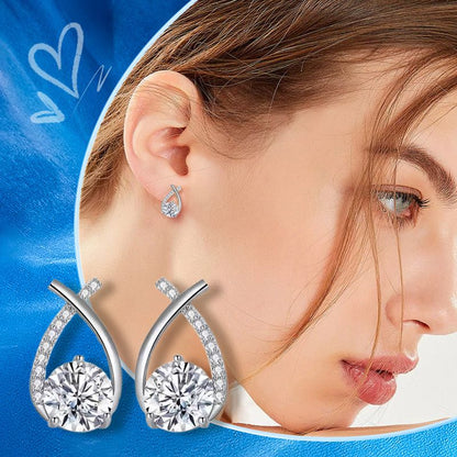 Élégante parure de boucles d'oreilles en argent sterling et zircone (6 paires) - Un joli cadeau
