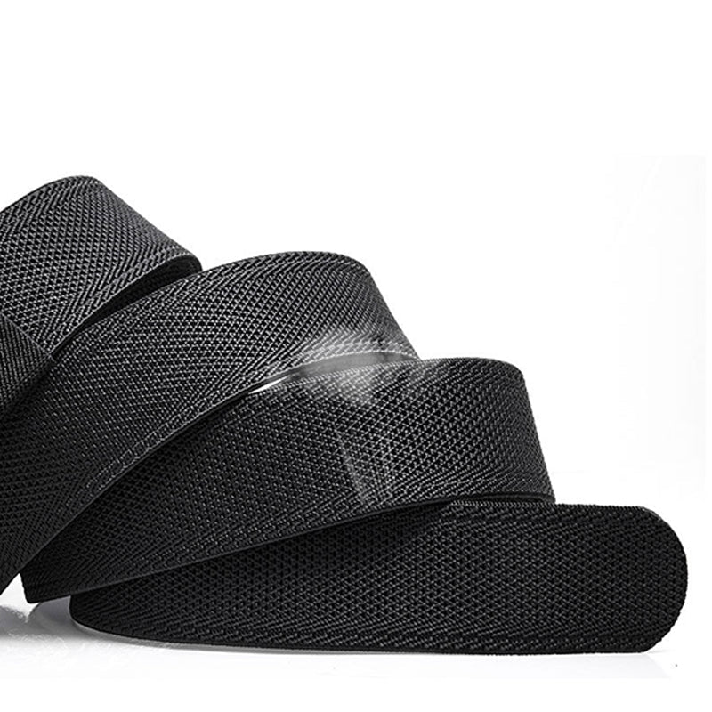 Ceinture tactique tissée pour homme avec boucle à dégagement rapide