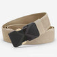 Ceinture tactique tissée pour homme avec boucle à dégagement rapide