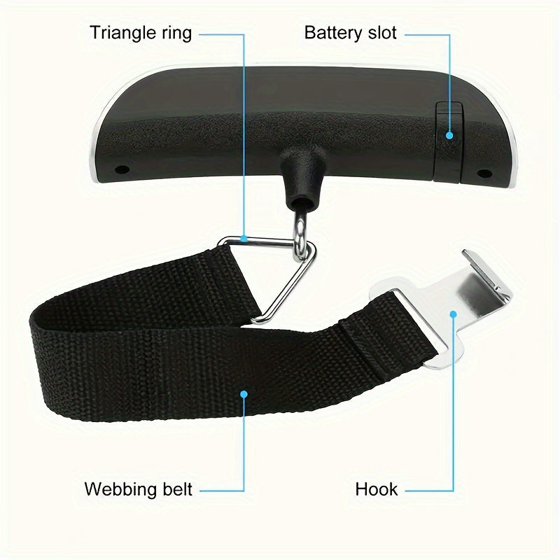 Pèse-bagage Numérique Portable avec Sangle Robuste