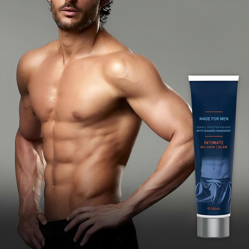 ✨ ACHETEZ-EN 1, OBTENEZ-EN 1 ! Crème Dépilatoire Homme à Action Rapide – Peau Lisse, Sans Irritation 🧴🌿